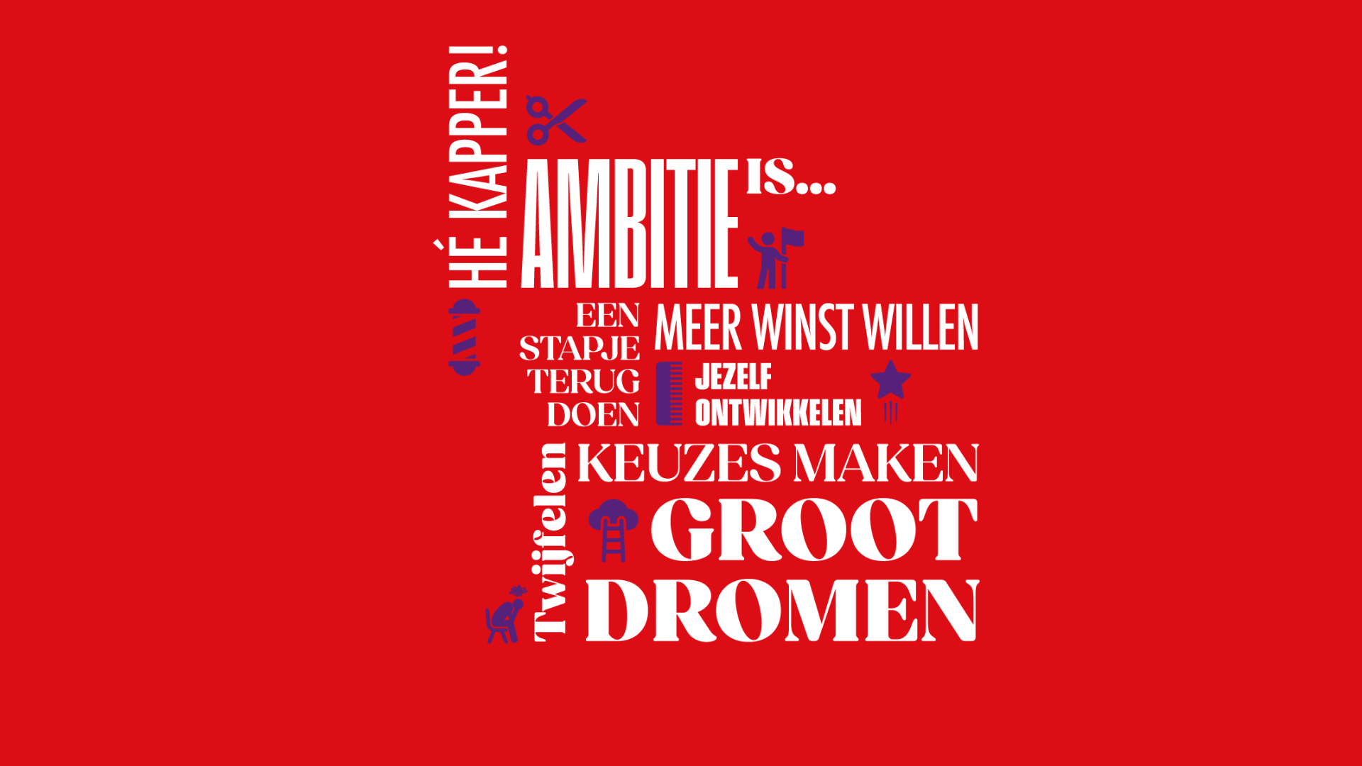 Ambitie is…